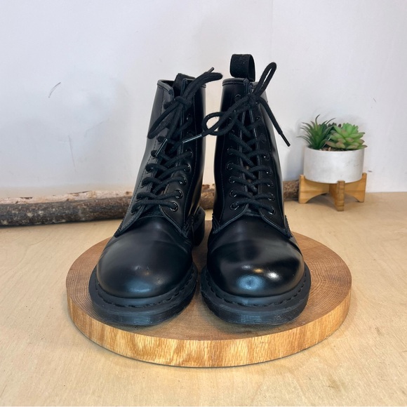 Dr. Martens | Smooth Leather Boots 1460 with Black Stitching Size UK7/8M/9L - Picture 7 of 16